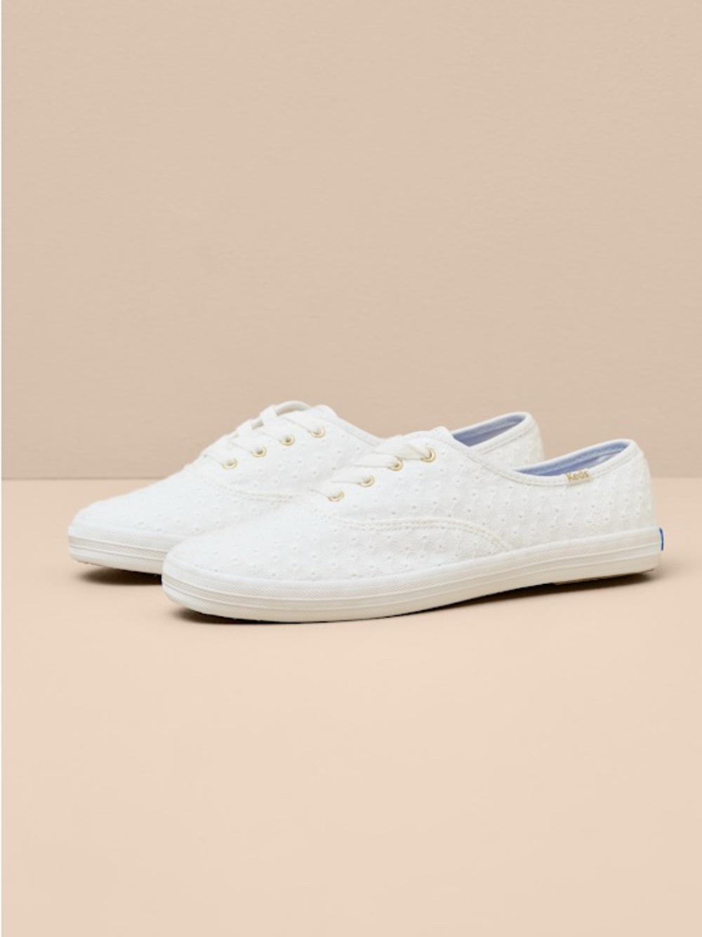 Keds Champion Daisy Eyelet White Sneakers – Women’s 8M – Unworn with Box
